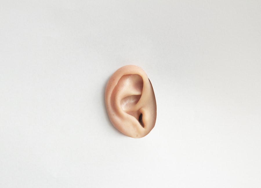 Real Ear Measurement being performed during a hearing aid fitting